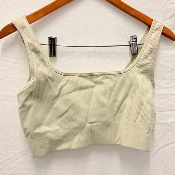 2pcs Activewear Yoga Gym Oatmilk Size Large Workout Pilate - Picture 3 of 7